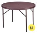 Supreme Disc Blow Molded Round Table. 