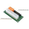 Power Board Dual PSU Multiple Power Supply Adapter Add2Psu with Sata ATX 24Pin to 4Pin Connector for Bitcoin Miner. 