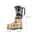 Panasonic Plastic Ac Mx-Ac555 Mixer Grinder, 550W, 5 Jars (Gold), 550 Watt. 