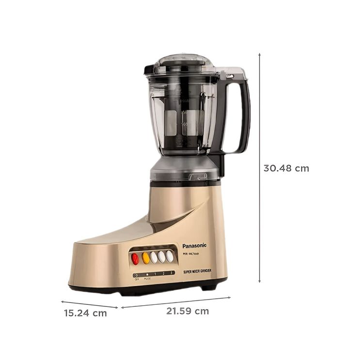 Panasonic%20Plastic%20Ac%20Mx-Ac555%20Mixer%20Grinder,%20550W,%205%20Jars%20(Gold),%20550%20Watt%20-%20Image%202