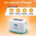 Kent Crisp 2 Slice Automatic Pop Up Electric Toaster 750  Watt. 