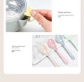 Cute Baby 304 Stainless Steel Hot Water Injection Insulated Feeding Bowl with Handles & Spoon. 