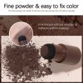 Asinrn ERosIon Black Brown Hairline Powder Waterproof Hair Dye Contour Stick Instantly Conceals Hair Root Forehead Clavicle Face Shadow Makeup. 