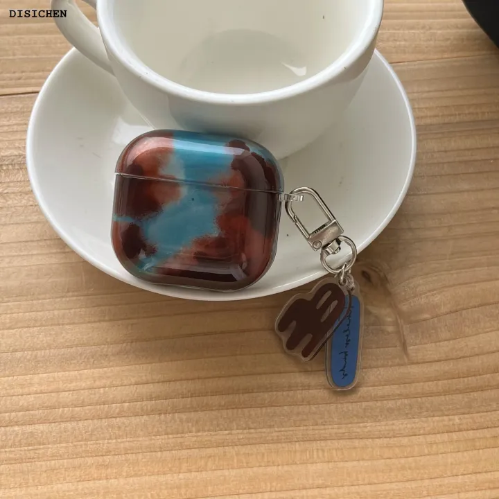 DISICHEN%20High%20Quality%20Anrushide%20Retro%20Fashion%20Blue%20Brown%20Amber%20Smudge%20Colour%20Mixture%20with%20Original%20Ring%20and%20Chair%20Pendant%20for%20AirPods%201%202%203%204%20Pro%20Pro2%20-%20Image%204