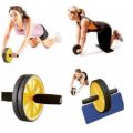 Abdominal Wheel Ab Roller Total Body Exerciser with Knee Pad. 