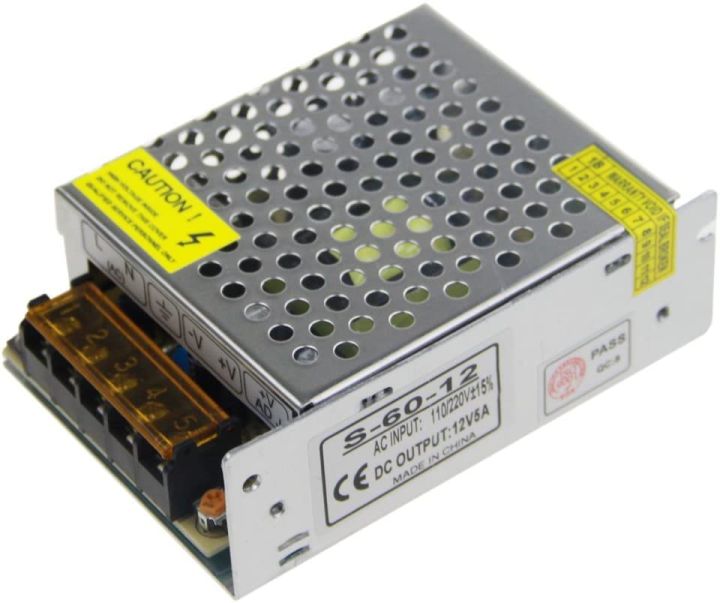 12V%205A%20Power%20Supply%2060W%20SMPS%20for%20LED%20Strip%20CCTV%20Camera%20-%20Image%203