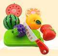 Toyshine Realistic Sliceable Fruits Cutting Play Toy Set, Can Be Cut in 2 Parts, Assorted. 