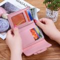 Female Wallet 2022 Women Wallet Short Change Purse Handbag For Coins Cards Cash Leather Coin Pocket Cartera Mujer. 
