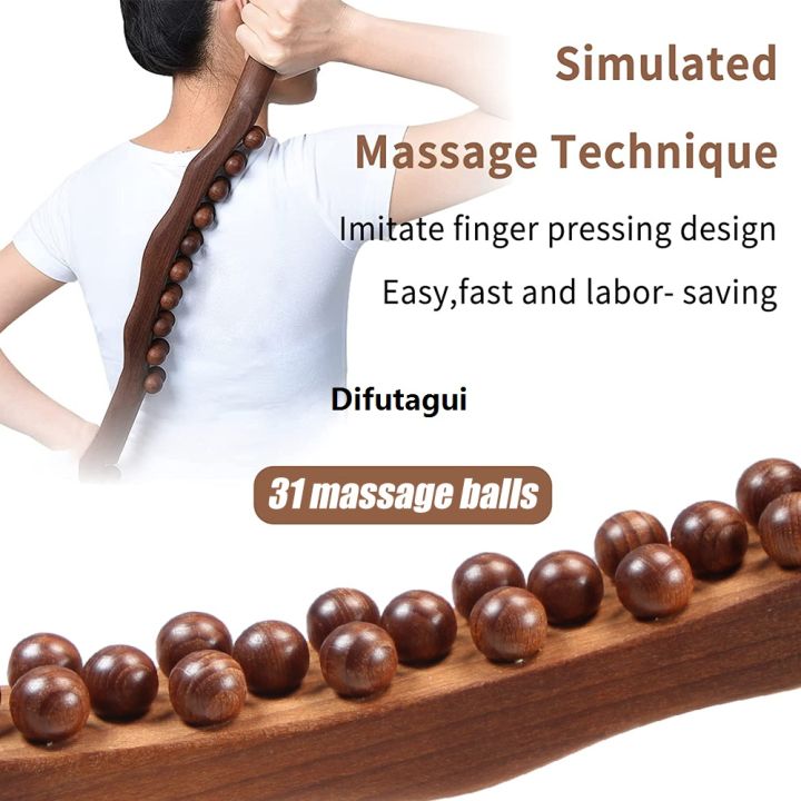 Difutagui%20Profesional%201Pcs%20Wood%20Therapy%20Lymphatic%20Drainage%20Massage%20Roller%20Stick%20High%20Quality%20Tool%20Myofascial%20Release%20Tool%20Stomach%20Cellulite%20Massager,Ease%20Neck%20Back%20-%20Image%203