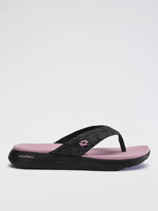 LOTTO EVERNOTE BLACK BEAUTY ORCHID SMOKE SLIPPERS  FOR WOMEN
