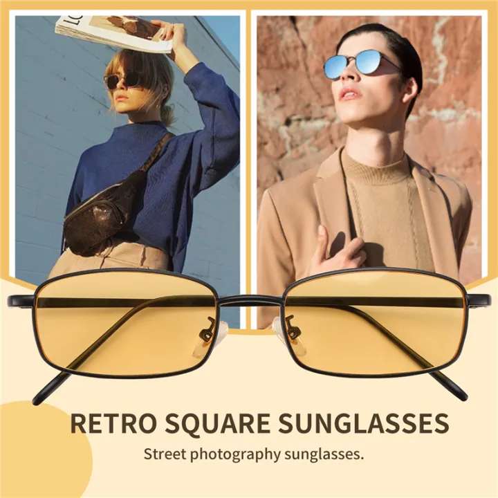 Kqueebee%20Vintage%20Sunglasses%20Women%20Men%20Rectangle%20Glasses%20Small%20Retro%20Shades%20sunglasses%20women%20S8004%20black%20frame%20yellow%20-%20Image%204