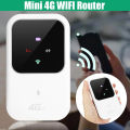 4G WiFi Router Wireless Portable Pocket WiFi Mobile Hotspot Car Wi-fi Router 3G 4G LTE with Sim Card Slot with 1.45 inch LCD Display. 