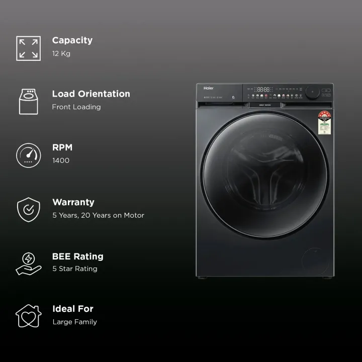 Haier%2012%20kg%205%20Star%20Wi-Fi%20Inverter%20Fully%20Automatic%20Front%20Load%20Washing%20Machine%20(F9,%20HW120-DM14F9BKU1,%20Direct%20Motion%20Motor,%20Black)%20-%20Image%203