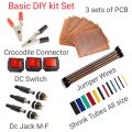 Arduino Project Basic Kit Set Connector Switch Crocodile Connector PCB Jumper wire  in one set. 