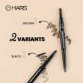 MARS Micro Precision Brow Pencil with spoolie | Retractable & Easy Glide | Long Lasting & Natural finish (0.4 g). 
