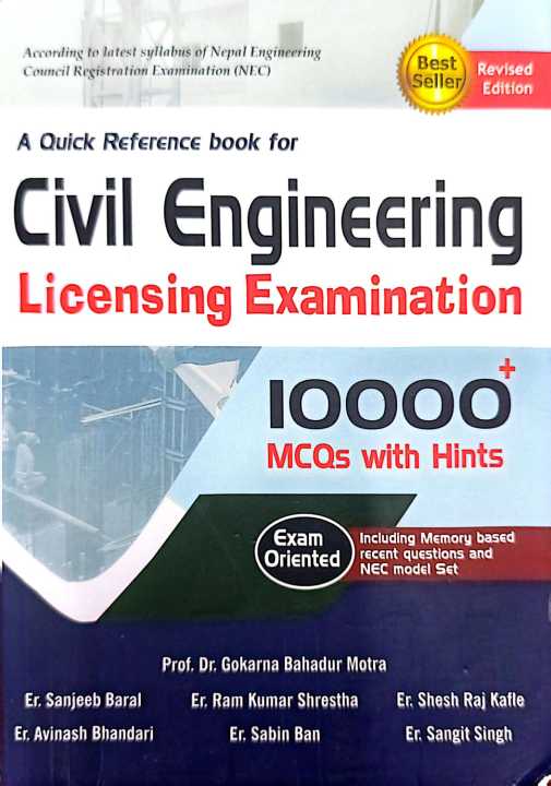 Civil Engineering Licensing Exam Book 2082/83