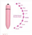 Mini Bullet Vibrator Women Sex Toy 10-Speed G-Spot Vaginal Batteries Vibrator Clitoral Simulator Massager Adult Toy. 