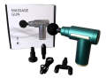 Massage Gun SY-720 Handheld Electric Deep Tissue Percussion Muscle Massager, With 4 Heads & 6 Speeds. 