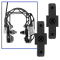 8PCS Bicycle Brake Shoes for HS11/ HS22/HS24/ HS33 /HS66 50mm Brake Block V-Brake Pad Road Bike Replacement Accessories. 
