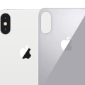 Apple iPhone X/iPhone XS Titanium Back Glass. 