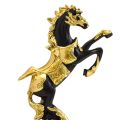 New Resin Feng Shui Lucky Horse Statue Good Luck Small Office Ornaments Attract Wealth Horse Sculpture Living Room. 