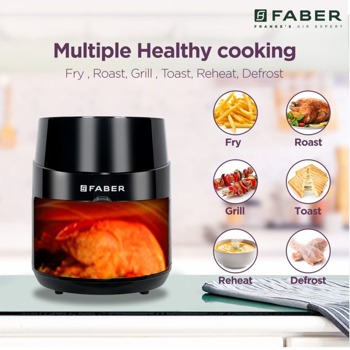 Faber%20Air%20Fryer%204.5%20MS%20BK,%204.5ltrs.-%20Black%20-%20Image%204