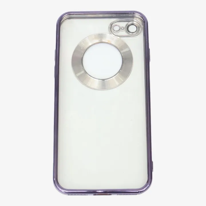 Purple%20Color%20Transparent%20Plain%20Design%20Case%20Cover%20For%20Iphone%207G%20-%20Image%203
