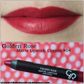 Golden Rose Crayon Matte Lipstick 04. 