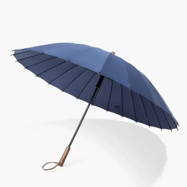 Men Solid Strong Durable Umbrella For Rainy Season  By Rc