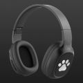 Mark Wireless Cute Kids Bluetooth 5.0 Headphone Support TF Card Play Foldable HIFI Music Headset. 