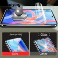 Sutuiying 4Pcs Screen Protector For Redmi Note 11 10 8 9 Pro Max 7 5 9 9C Hydrogel Film on Xiaomi mi 11 lite 10t Note 10 Pro Film. 