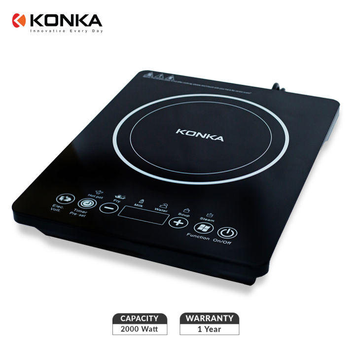 KONKA 2000W Induction Cooktop Glass Touch Panel (HLA5)