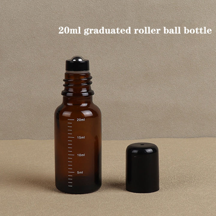 Substance roll-on ml 155 mini pieces 1 ml 10 ml 20 ml 30 ml 50 ml empty brown glass bottle perfume essential oil liquid