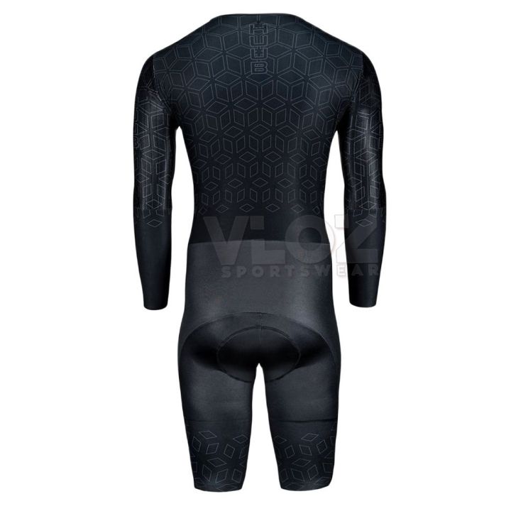 NEW%20ARRIVAL%20HUUB%20Cycling%20Triathlon%20Suits%20Men%20Long%20Sleeve%20One-Piece%20Bike%20Jumpsuit%20MTB%20Riding%20Bodysuit%20Pro%20Team%20Cycling%20Skinsuit%20-%20Image%202