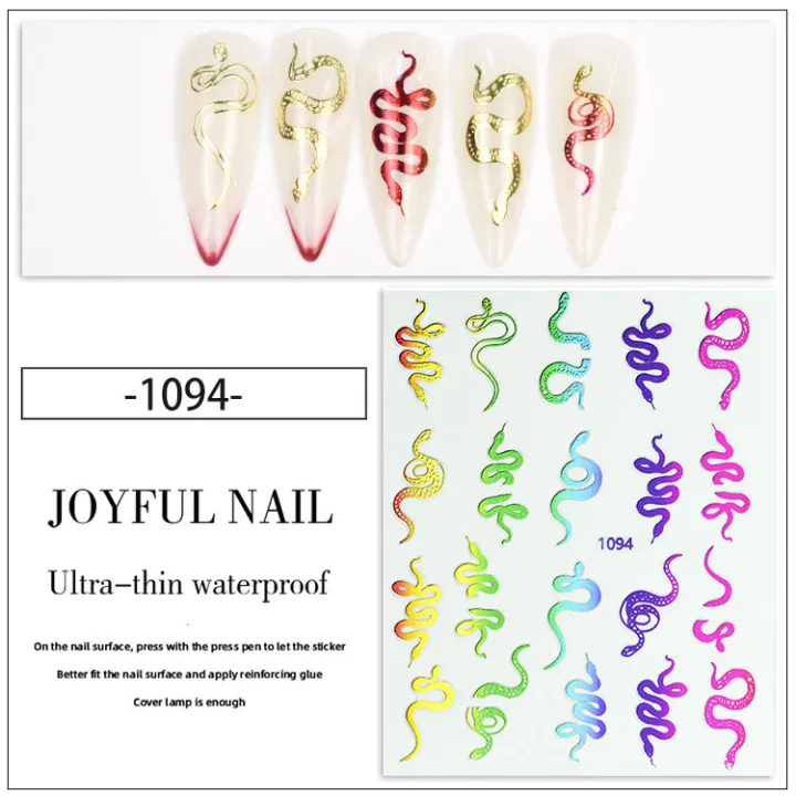 VaryGood%20Joyful%203D%20Snake%20Art%20Self%20Adhesive%20Nail%20Sticker%20-%20Image%203