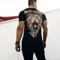 Bulking Men's Bodybuilding Fitness Gym Casual T-Shirt Wear. 