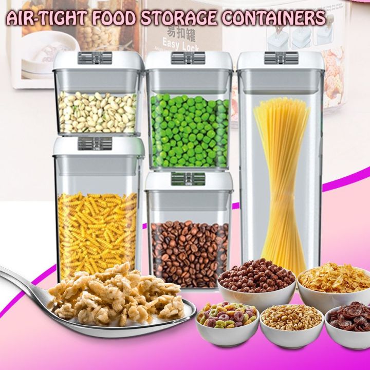 5Pcs%20Dry%20Food%20Storage%20Containers%20-%20Air%20Tight%20Containers%20-%20Image%202