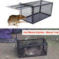 Reusable Traditional Metal Mouse Trap Cage – Humane Live Catch Rodent Control for Garden & Home | No-Kill Rat & Mice Trap Cage | Easy-to-Use Reusable Rodent Catcher. 