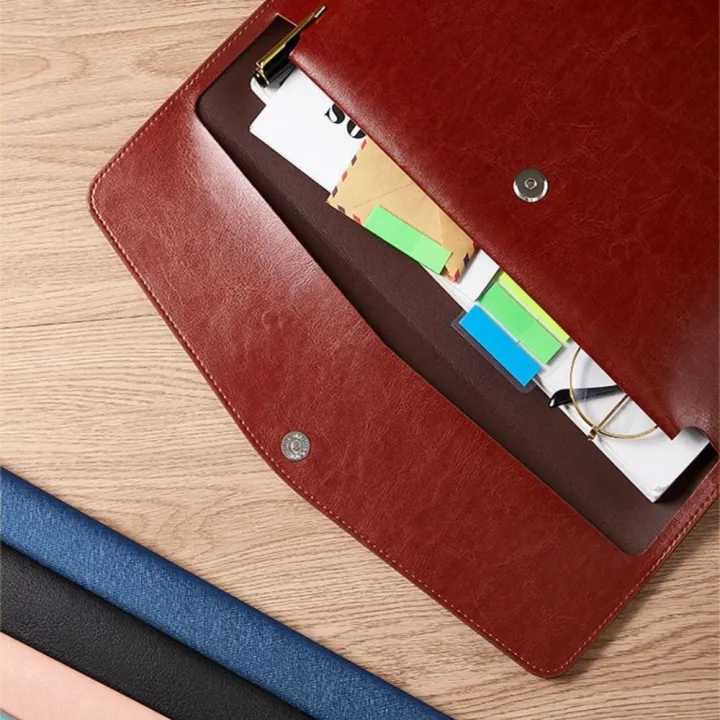 Classic%2033*24cm%20Waterproof%20Paper%20Organizer%20Contract%20Holders%20Briefcase%20Receipt%20Bag%20Test%20Paper%20A4%20File%20Folders%20File%20Organizers%20Documents%20Bags%20Business%20Felt%20Folder%20-%20Image%206