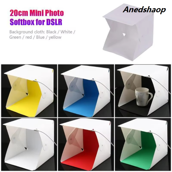 Anedshaop%20Mini%20Folding%20Photo%20Booth%20Softbox%20Small%20LED%20Lights%20Portable%20Folding%20%E3%80%902025%20Version%E3%80%91%20Light%20Box%20Photo%20Props%20Double%20Light%20Strip%206%20Color%20Backdrop%20-%20Image%202