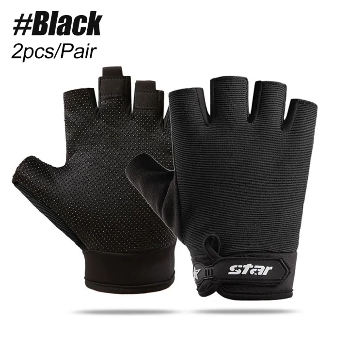 Bicycle%20Mountain%20Bike%20Gloves%20Bicycle%20Sports%20Breathable%20Gloves%201%20Pair%20Half%20Finger%20Summer%20Riding%20Non-Slip%20Golf,%20Gloves%20-%20Image%208