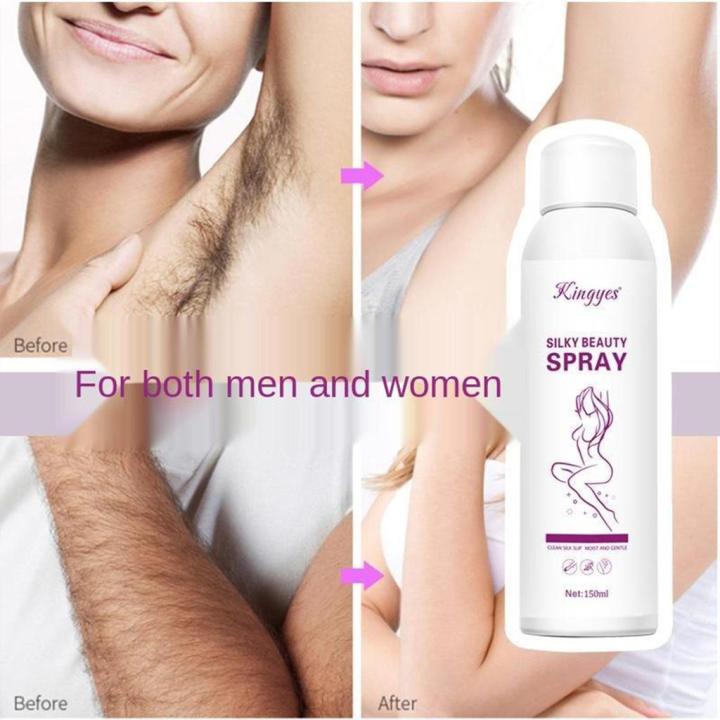 Kingyes%20Silky%20Beauty%20Painless%20Hair%20Removal%20Spray%20For%20Men%20&%20Women%20150ML%20-%20Image%204
