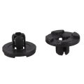 ZOROOM 10 x Plastic Fastener Clip 8mm For. 