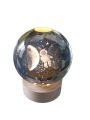 3D Crystal Ball LED Table Lamp with Wooden Base - 6cm | Perfect Home and Office Decor3D Crystal Ball LED Table Lamp with Wooden Base - 6cm | Perfect Home and Office Decor. 