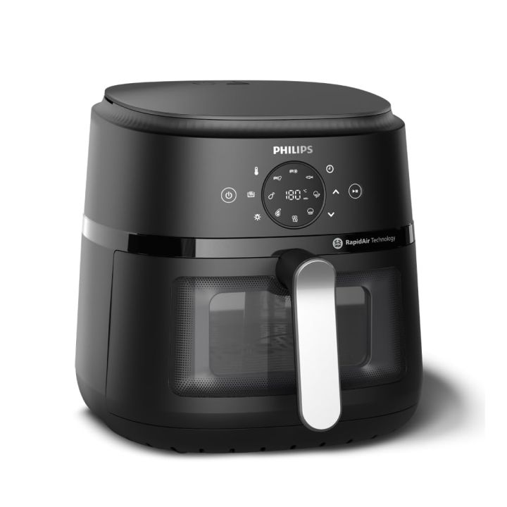 Philips%20Air%20Fryer%20NA231/00,1700%20Watt,%206.2%20Liter,%20With%20Rapid%20Air%20Technology%20,Cooking%20Window,%20Extra%20Large%20-%20Image%202