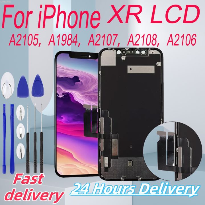 Uonevic Point Changer Assemblies, No Broken Touch Digitization XR Display iPhoneell Portable LCD Display BEST 6.1| LC selects incD for screen, with 3D