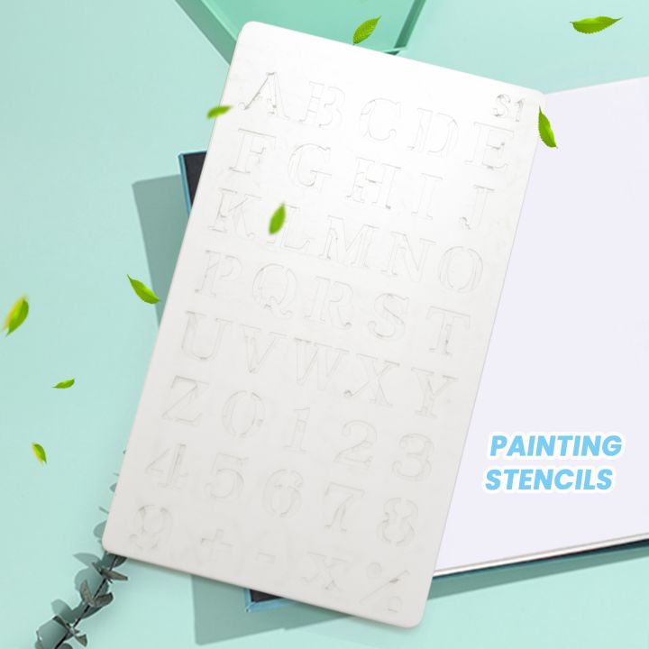 12%20Pcs%20Alphabet%20Stencils%20Reusable%20Letter%20Painting%20Stencils%20Plastic%20-%20Image%205