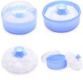 Baby Flush Box Baby Powder Case Puff Sponge Container Case Box. 