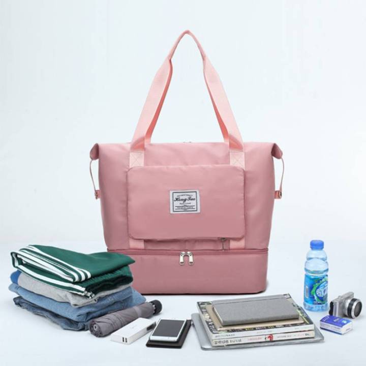 Waterproof%20Oxford%20Travel%20Tote%20Bag%20For%20Women%20Large%20Capacity%20Carry%20On%20Luggage%20Shoulder%20Hand%20Bag%20With%20Wet%20Pocket%20-%20Image%204