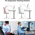 Multi-use Adjustable Computer Monitor Stand Metal with Storage Drawer Laptop Cooling Bracket Heightening Storage Rack. 